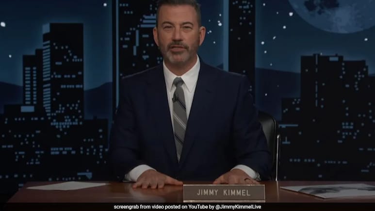 "Maliciously Mischaracterised": Jimmy Kimmel On His Charlie Kirk Remarks "Maliciously Mischaracterised": Jimmy Kimmel On His Charlie Kirk Remarks
