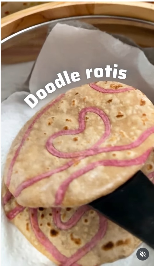 Doodle Roti With A Pop Of Colour And Nutrition Will Be A Hit With Kids