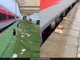 Viral Video Shows Sairang Railway Station Trashed 24 Hours After Inauguration, Railways Responds Viral Video Shows Sairang Railway Station Trashed 24 Hours After Inauguration, Railways Responds