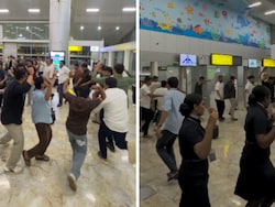 Video: Flight To Surat Running Late, Passengers Perform Garba At Goa Airport