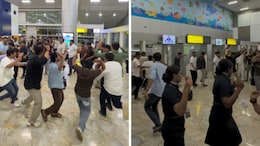 Passengers Perform Garba At Goa Airport After Flight Delay, Airline Staff Joins