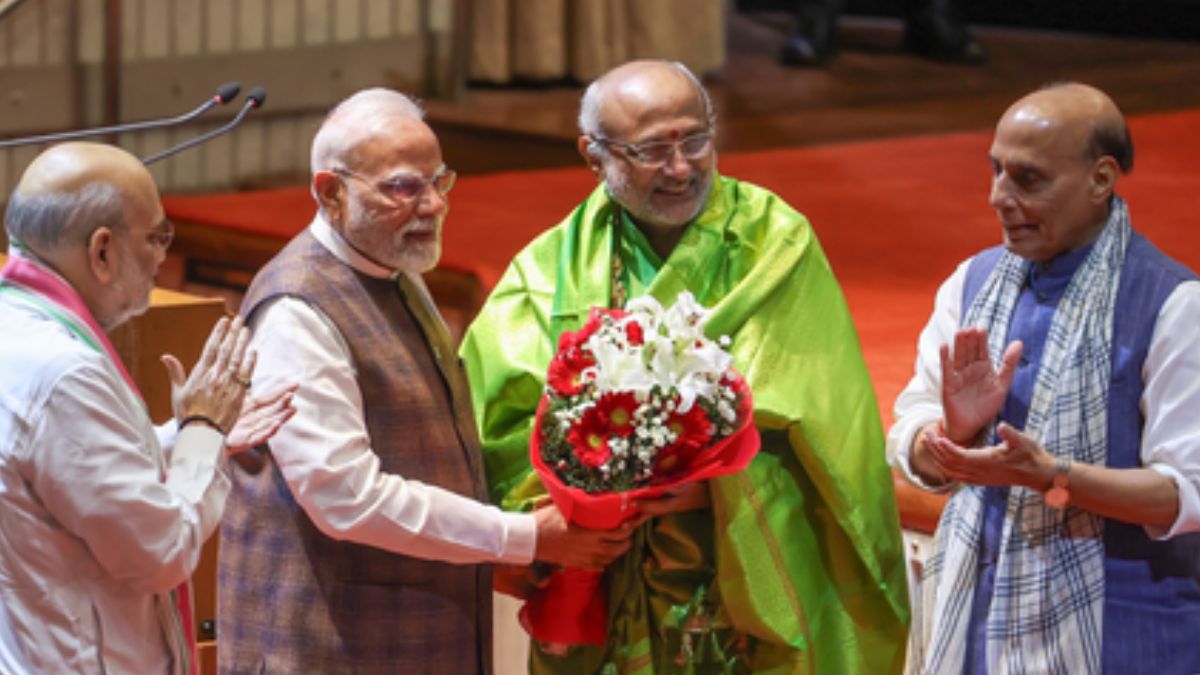 NDA-Backed CP Radhakrishnan To Be India's Next Vice President