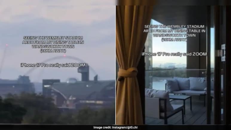 Apple Vs Samsung War Reignites After iPhone 17 Pro's 18-Km Wembley Shot Apple Vs Samsung War Reignites After iPhone 17 Pro's 18-Km Wembley Shot