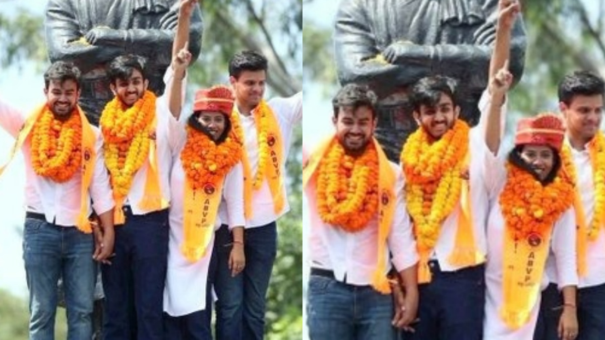 LIVE : दिल्ली छात्र संघ चुनाव में लहराया भगवा परचम, 4 में से 3 सीटों पर ABVP का कब्जा, शाह ने दी बधाई