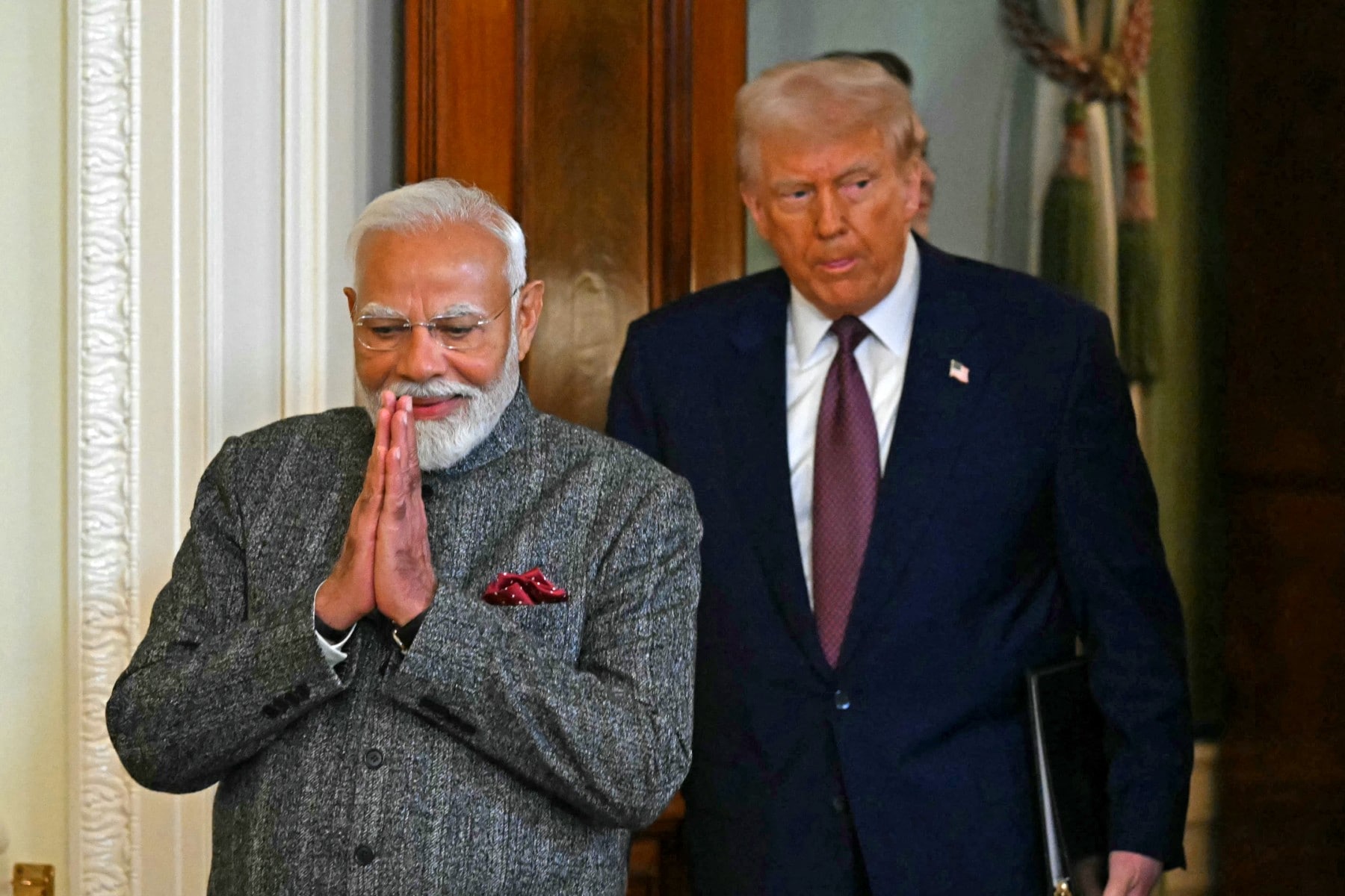 US President Donald Trump and Indian Prime Minister Narendra Modi met in Washington, DC, on February 13, 2025. US President Donald Trump and Indian Prime Minister Narendra Modi met in Washington, DC, on February 13, 2025.