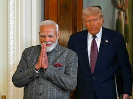 Donald Trump Reposts PM Modi's Message Endorsing His Gaza Plan Donald Trump Reposts PM Modi's Message Endorsing His Gaza Plan