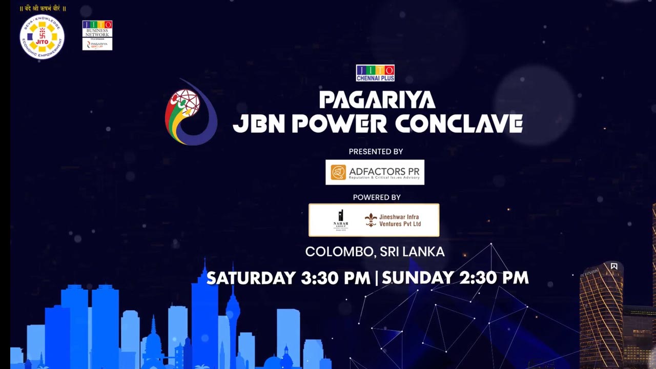 Video: Pagariya JBN Power Conclave: A Global Platform For Thought Leaders