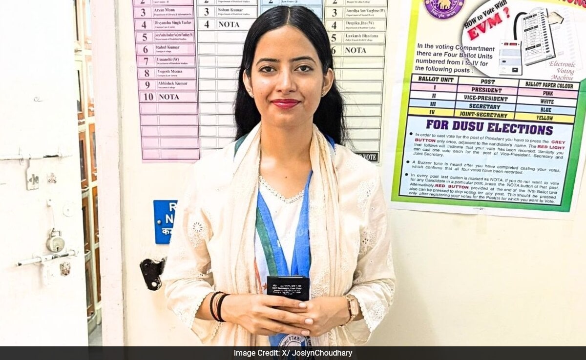 DUSU Elections: Joslyn Choudhary, NSUI Candidate Profile