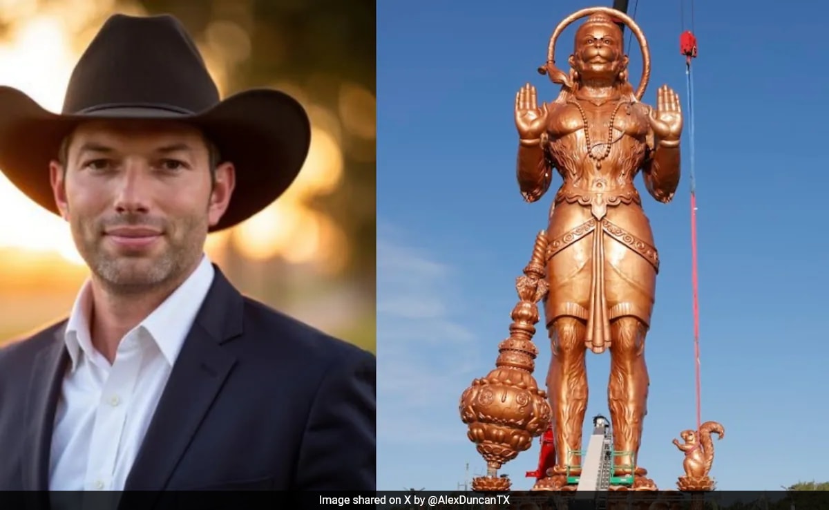 "False Hindu God": Republican Leader's Remark On Hanuman Statue In US Sparks Row