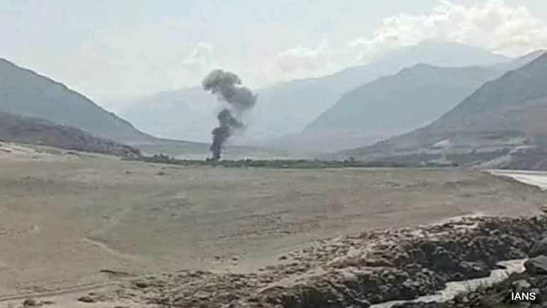 5 Killed As Pak Army Helicopter Crashes In PoK 5 Killed As Pak Army Helicopter Crashes In PoK