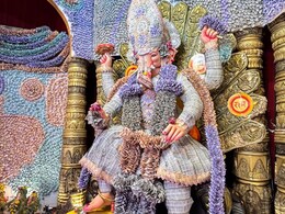 Ganesh Chaturthi 2025:1 करोड़ 51 लाख के नोटों से सजा 'उदयपुर चा राजा' का शाही दरबार, देखकर दंग रह गए भक्त