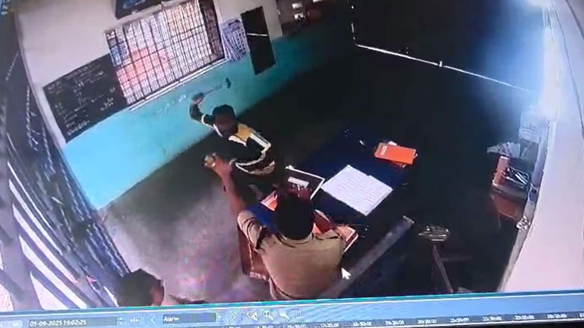 Video: Daring Jail Break In Andhra Pradesh, Prisoner Targets Warden
