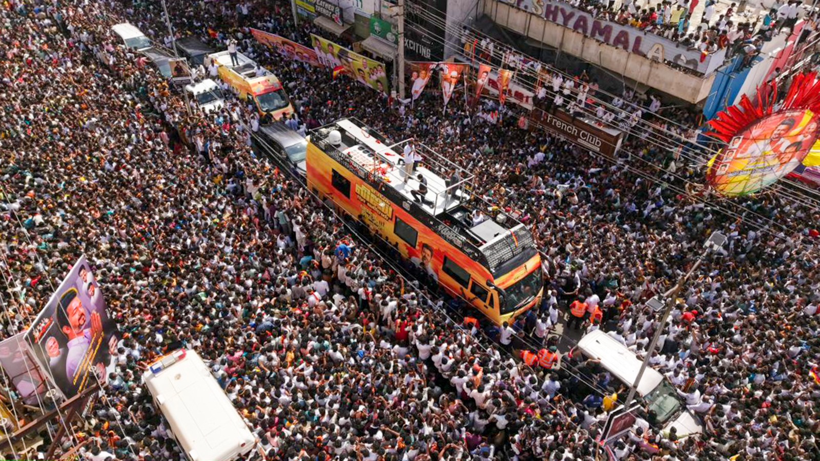 Updates: Actor Vijay Says He's "Writhing In Pain" After Deadly Stampede
