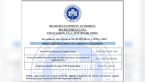दिल्ली में सरकारी नौकरी का शानदार मौका- DDA में निकली बंपर भर्तियां, ऐसे करें अप्लाई