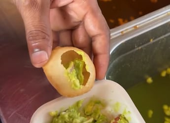 Viral: Pani Puri Gets A Makeover With Avocado. Here's What The Internet Thinks