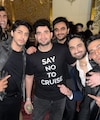 Samay Raina In 'Say No To Cruise' T-Shirt Poses With Aryan Khan. See Pic