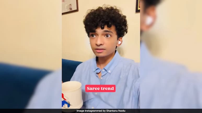 Ratan Tata Aide Shantanu Naidu's Hilarious Jab At Gemini AI Saree Trend: <i>"Tum Log India Me Hai"</i> Ratan Tata Aide Shantanu Naidu's Hilarious Jab At Gemini AI Saree Trend: <i>"Tum Log India Me Hai"</i>