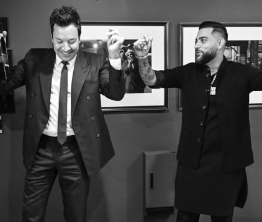 Watch: Karan Aujla Teaches Bhangra Moves To Jimmy Fallon. Internet Reacts