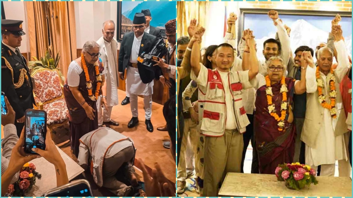 GenZ कुछ ऐसे मना रहे सुशीला कार्की को नेपाल का अंतरिम PM बनाए जाने का जश्न