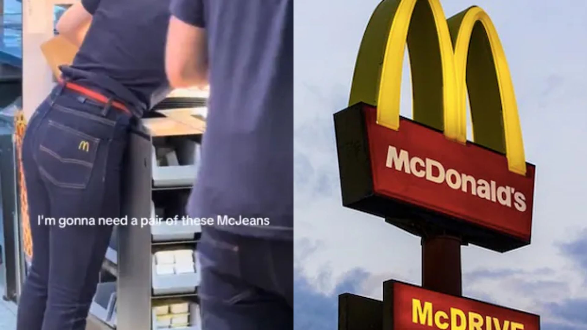 McDonald's Fans Drool Over McJeans Uniforms Worn By European Employees