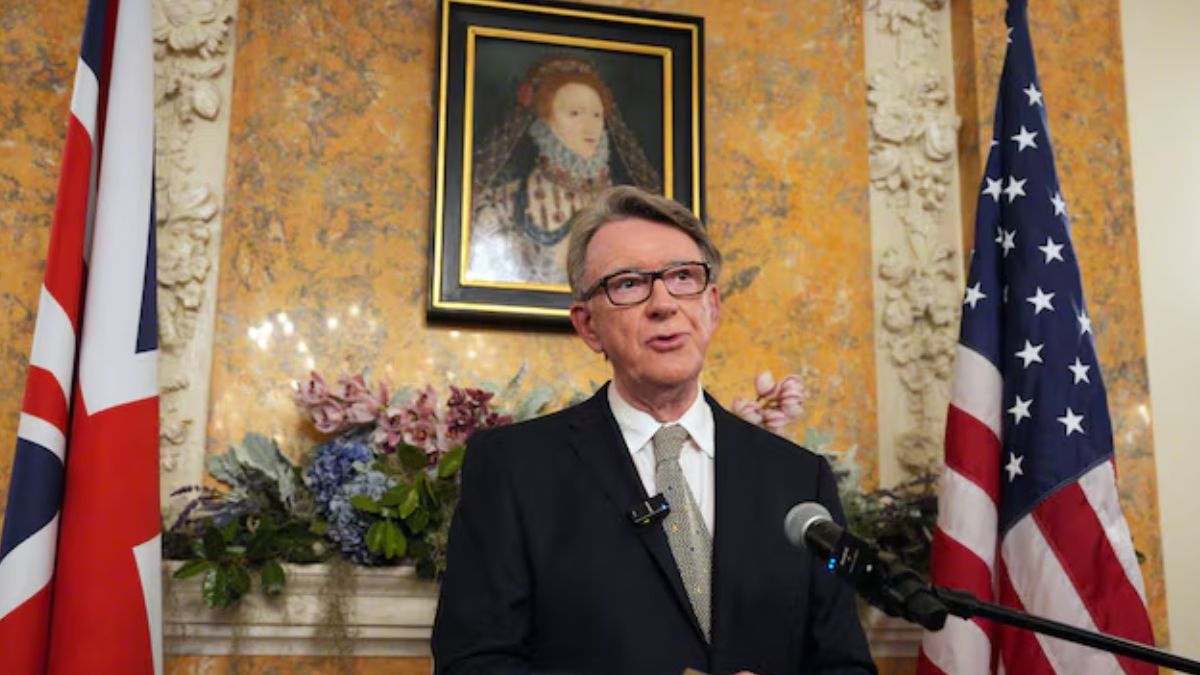 Peter Mandelson Sacked As UK Ambassador To US Over Links To Epstein