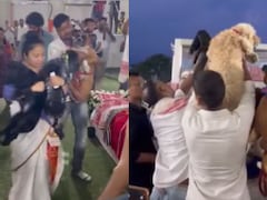 Zubeen Garg's Wife Takes Their Dogs To See His Coffin For Final Goodbye. See Video