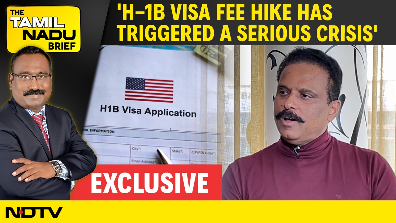 Video : H-1B Visa Crisis: Kissflow CEO Warns Of Big Blow To Indian Tech | Exclusive With NDTV
