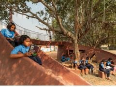A Banyan Tree, A Playground, And A 'Pod for Happiness' That Reimagined Village Life
