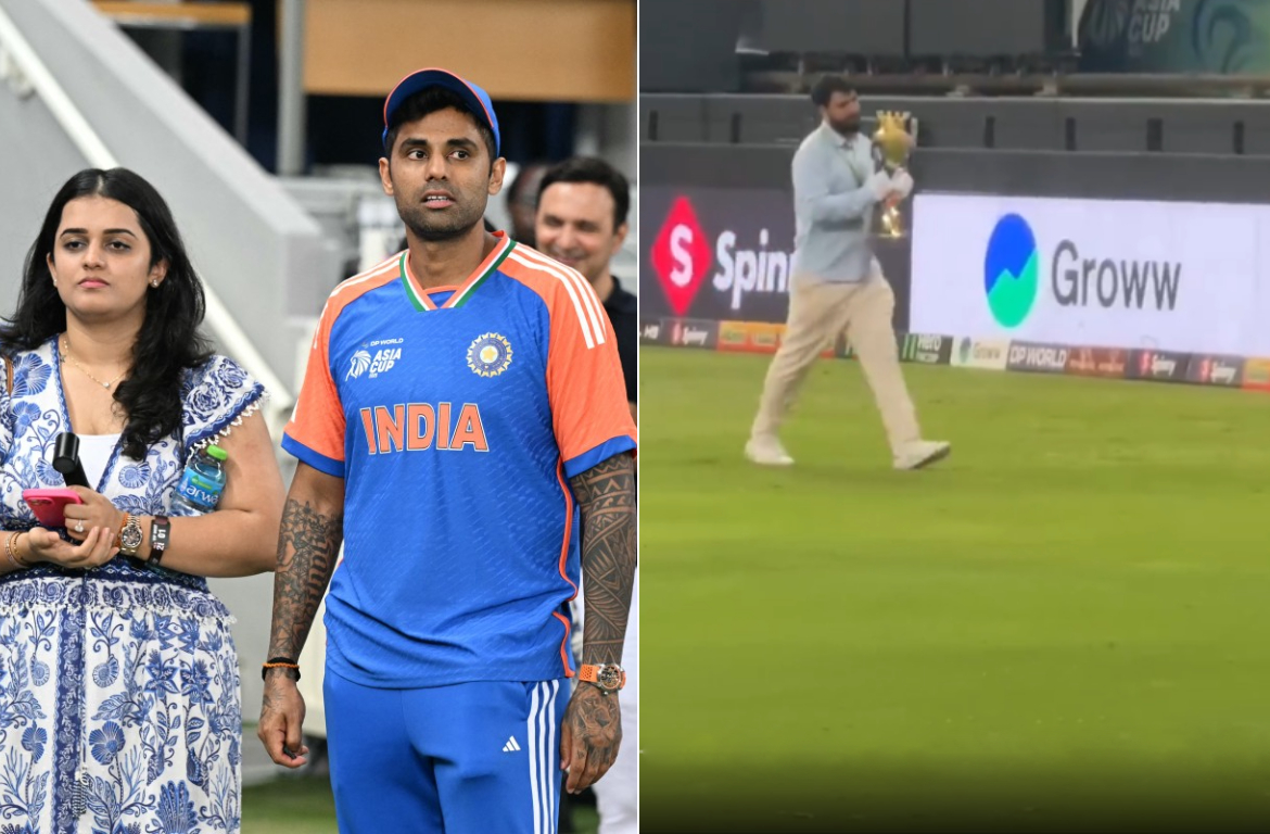 "That's What I Saw": Suryakumar Yadav Narrates Pak Minister's Shock Asia Cup Trophy Act