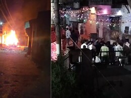 Gujarat News: गरब्यादरम्यान 'आय लव्ह मोहम्मद'ची घोषणा; दोन गटात राडा, गाड्यांची जाळपोळ Gujarat News: गरब्यादरम्यान 'आय लव्ह मोहम्मद'ची घोषणा; दोन गटात राडा, गाड्यांची जाळपोळ