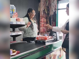 Viral Video: Woman In Ireland Pranks Grocery Shopkeeper With Indian Currency Viral Video: Woman In Ireland Pranks Grocery Shopkeeper With Indian Currency