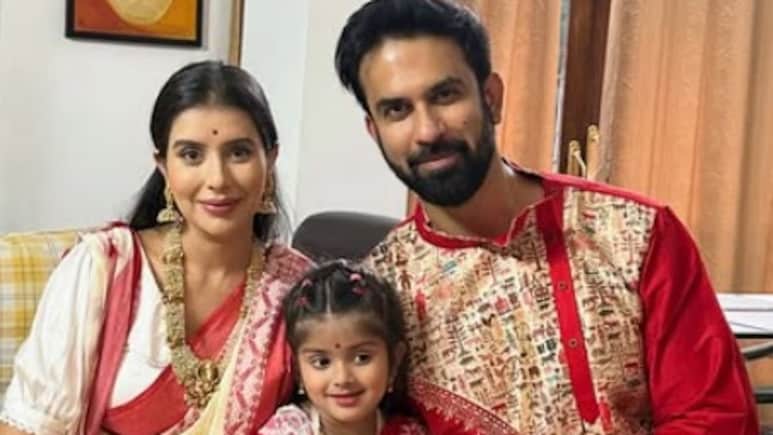 Durga Puja 2025: Charu Asopa, Along With Ex-Husband Rajeev Sen And Daughter, Joins The Festival In Kolkata