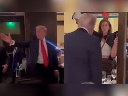 "Hitler Of Our Time": Trump Heckled At Restaurant By Pro-Palestine Protesters "Hitler Of Our Time": Trump Heckled At Restaurant By Pro-Palestine Protesters