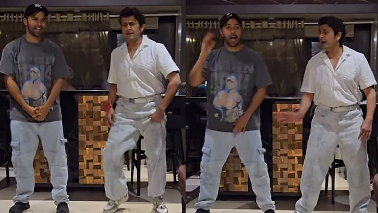 Varun Dhawan Shakes A Leg With Sonu Nigam On <i>Bijuria</i>. Watch