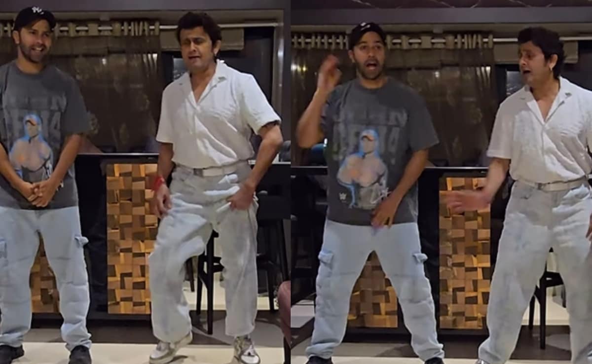 Varun Dhawan Shakes A Leg With Sonu Nigam On Bijuria. Watch