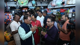 रायपुर की सड़कों पर उतरे CM साय, GST बचत उत्सव पर व्यापारियों और लोगों की बातचीत