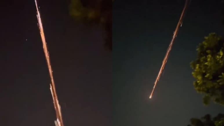 Meteor Shower Or Space Debris? Delhi-NCR Puzzled After Spotting Fiery Streak