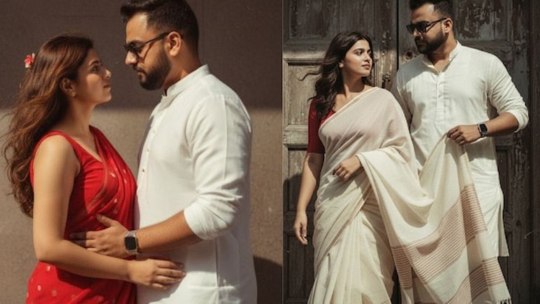 Gemini Photo prompts For Couples: प्री वेडिंग विसरा! 'हे' 15 प्रॉम्प्ट घ्या अन् बनवा सुंदर कपल फोटो Gemini Photo prompts For Couples: प्री वेडिंग विसरा! 'हे' 15 प्रॉम्प्ट घ्या अन् बनवा सुंदर कपल फोटो