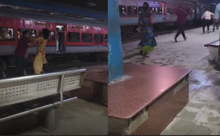 इंस्पेक्टर को दौड़ा-दौड़ाकर मारा, देवरिया में किन्नरों का रेलवे स्टेशन पर हाईवोल्टेज ड्रामा