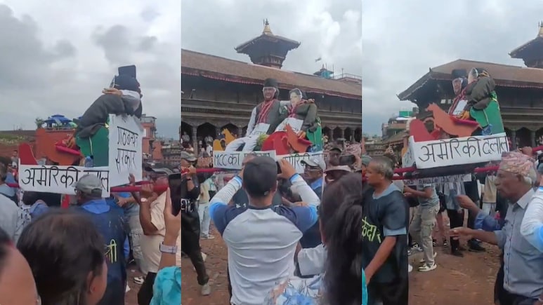 नेपाल में Gen Z का अमेरिका पर भी फूट रहा गुस्सा, इस वीडियो से समझिए पूरी कहानी नेपाल में Gen Z का अमेरिका पर भी फूट रहा गुस्सा, इस वीडियो से समझिए पूरी कहानी