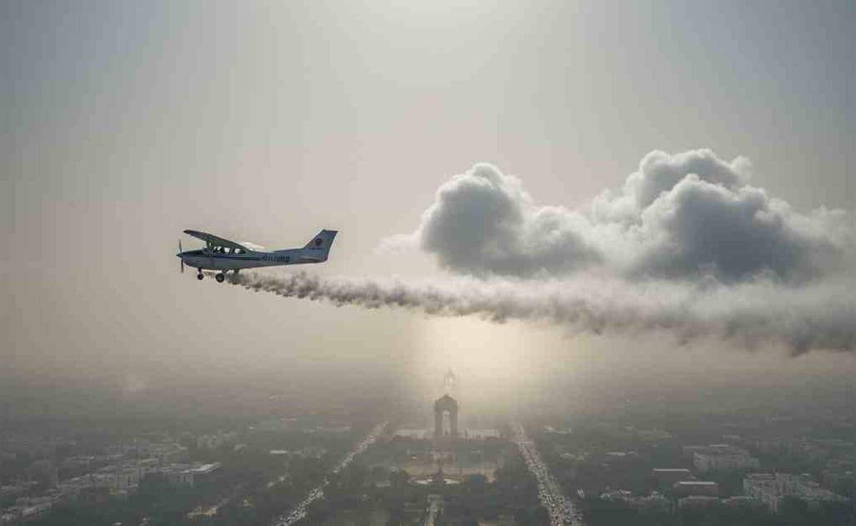 Delhi Pollution: राजधानी में पहली बार होगी कृत्रिम बारिश, आज हो सकता है क्लाउड सीडिंग का ट्रायल