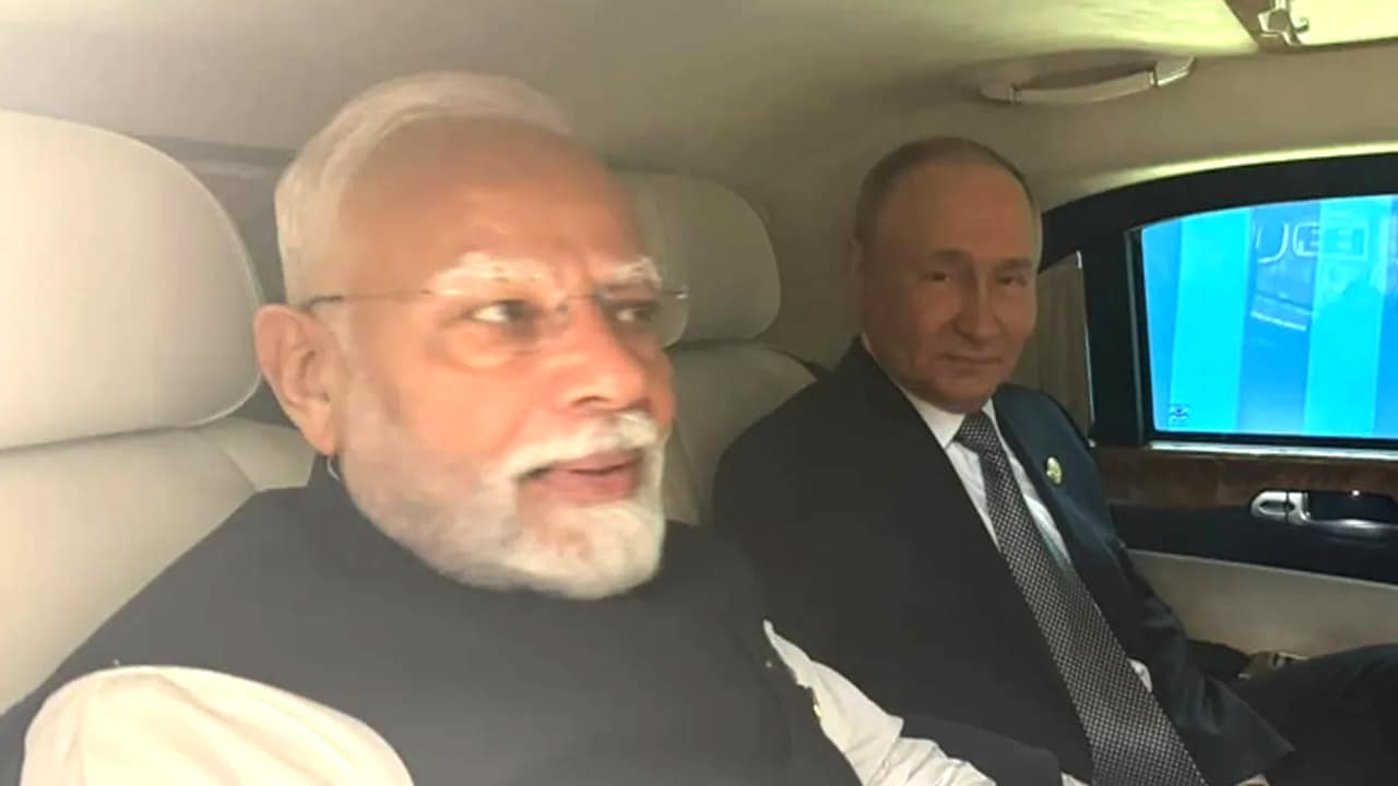 PM Modi-Vladimir Putin Ride 45 Minutes Together For Talks