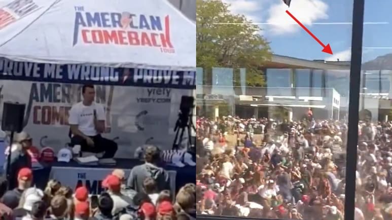 Charlie Kirk's Shooter May Be 'College-Aged', 'High-Powered' Rifle Found