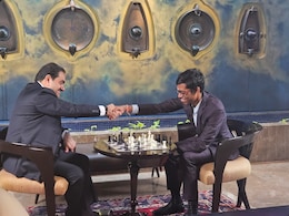 R Praggnanandhaa Plays A Game Of Chess With Adani Group Chairperson Gautam Adani R Praggnanandhaa Plays A Game Of Chess With Adani Group Chairperson Gautam Adani