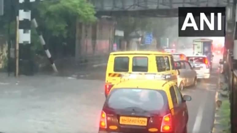 Heavy Rain In Mumbai, Local Trains Delayed, Traffic Chaos Amid Red Alert
