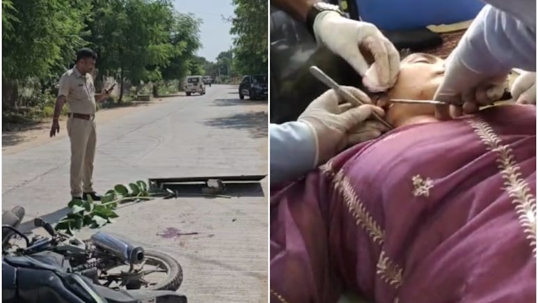 तारानगर: कॉलेज जा रही छात्रा पर दिनदहाड़े चाकू से जानलेवा हमला, आरोपी को भीड़ ने दबोचा