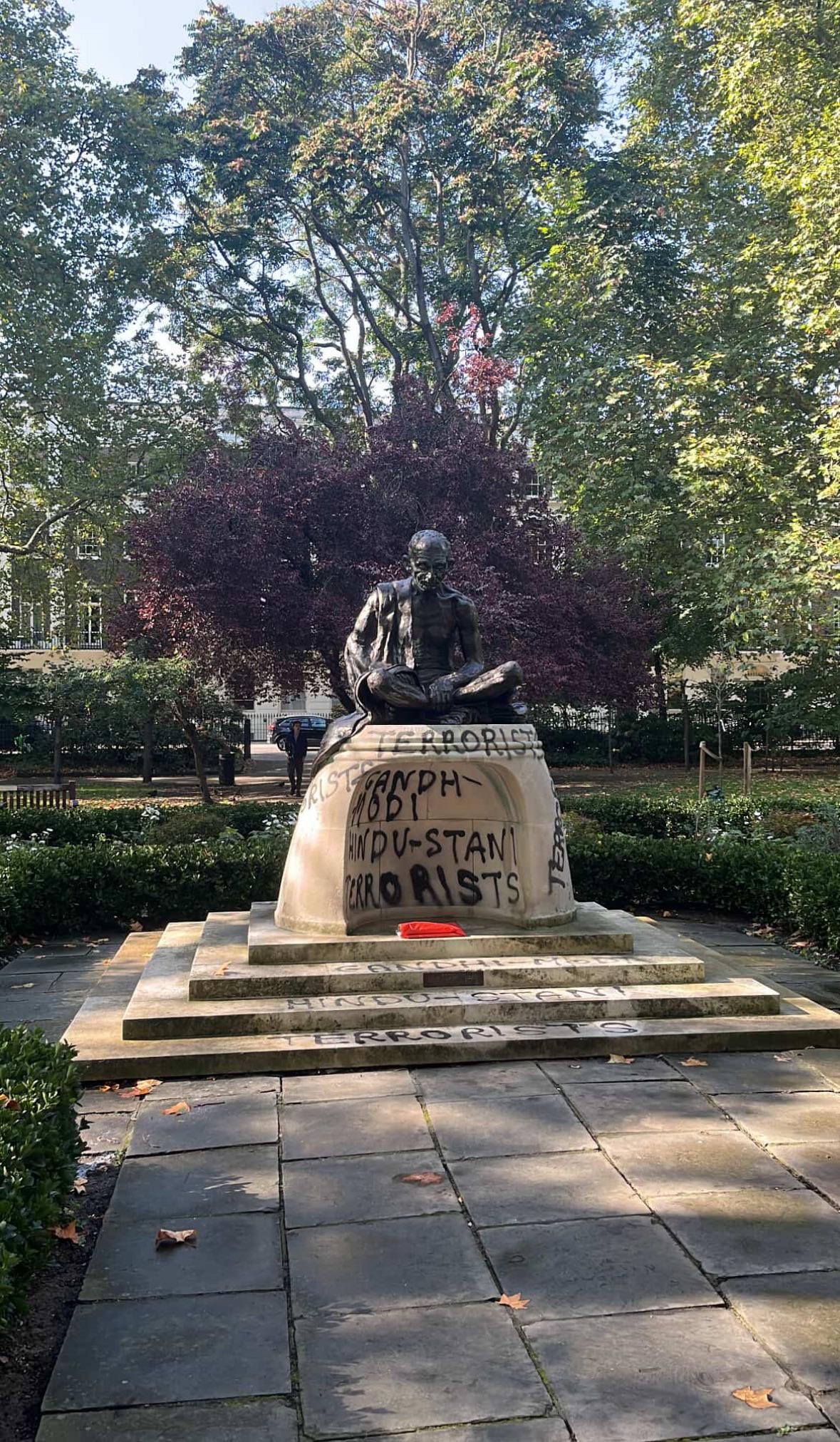 Gandhi Statue Vandalised In London, Indian Mission Condemns Violent Act