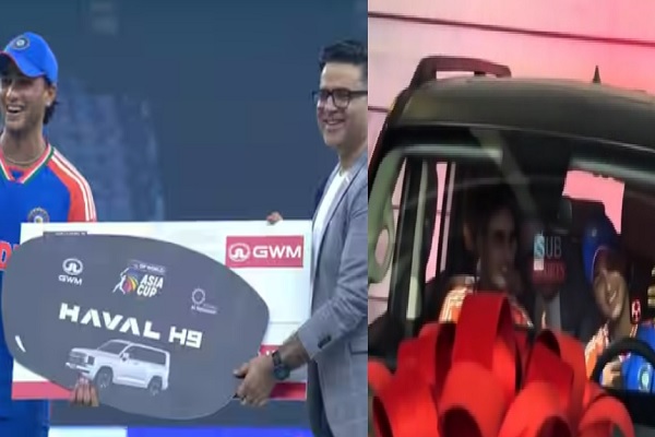 अभिषेक शर्मा को गिफ्ट में मिली Haval H9, दोस्त शुभमन के साथ खिंचवाई सेल्फी, कार की कीमत जान उड़ जाएंगे होश