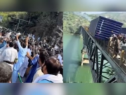 Video: PoK Protests Intensify On Day 2, Civilians Toss Containers Into River