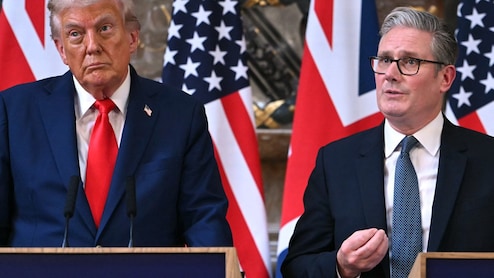 Trump 'Very Disappointed' With UK PM For Blocking Air Base Use: Report